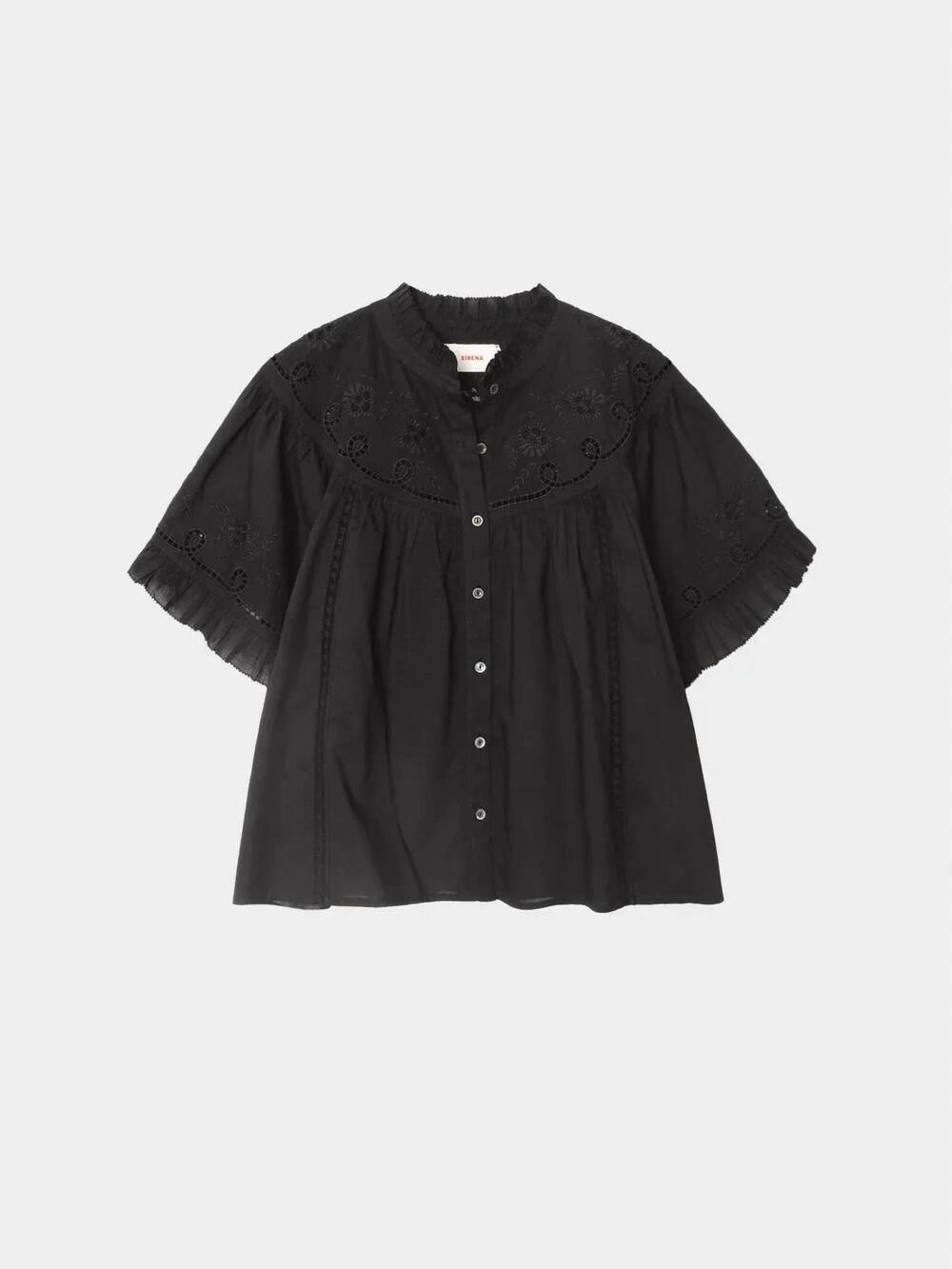 NEW XIRENA women's mae shirt in black